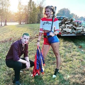 Harley Quinn Crop Top